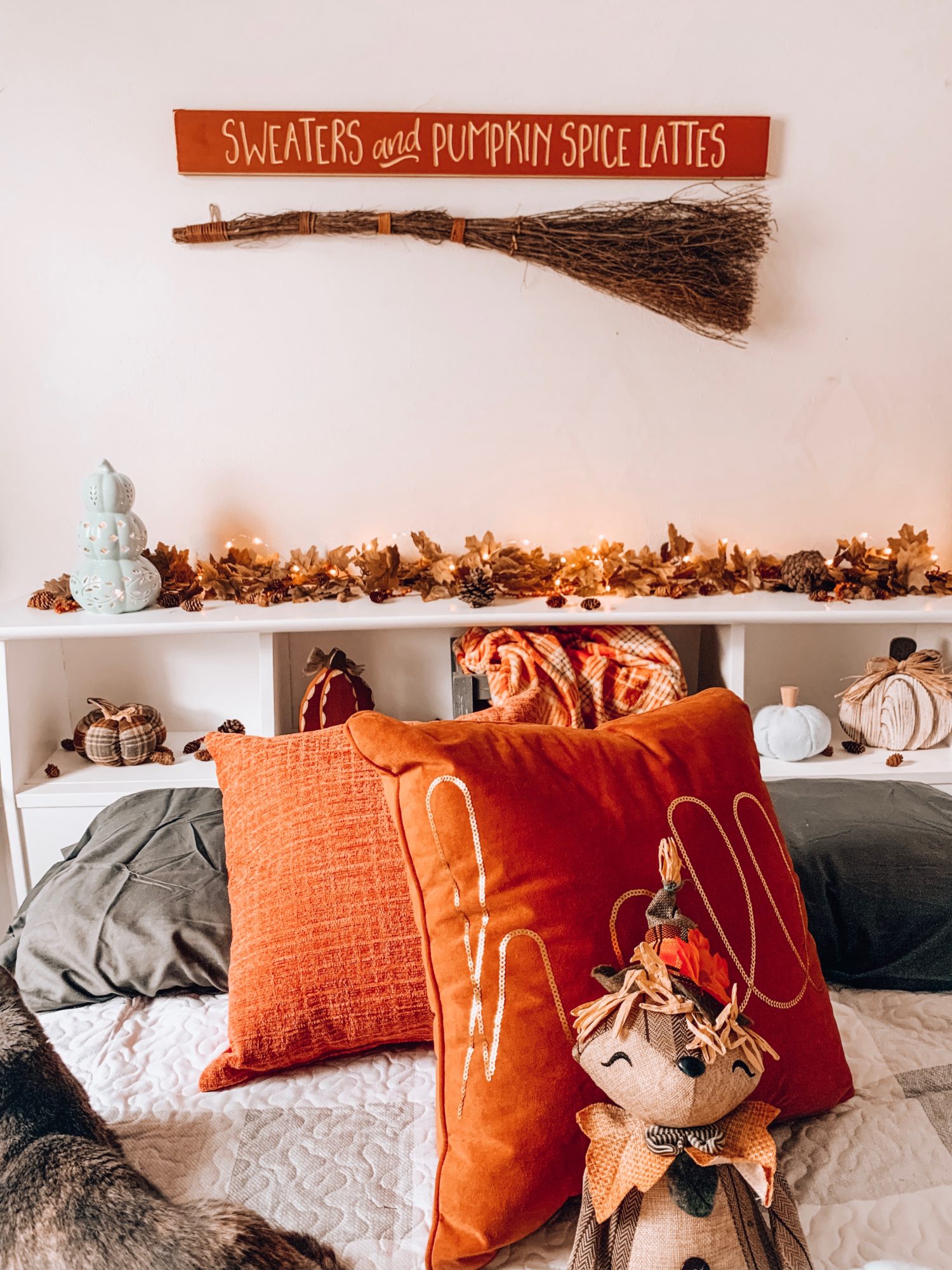 Fall Guest Bedroom With Christmas Tree Shops Andthat Stephanie Hope