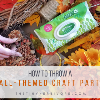 fall-themed craft party