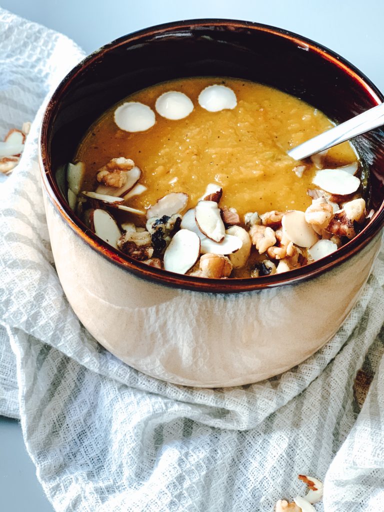 Vegan Roasted Butternut Squash Soup