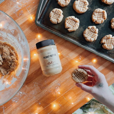 vegan PB cookies